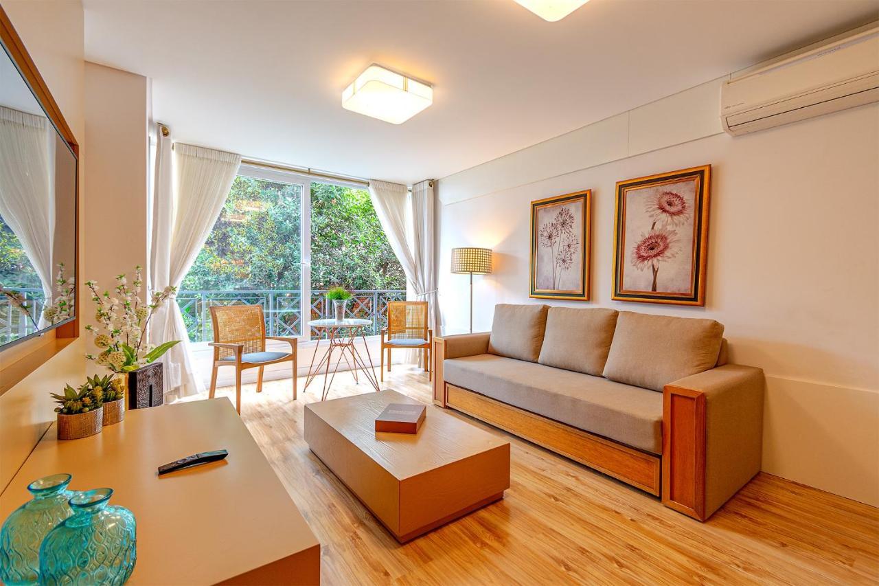 Rosa Apartamento Luxo No Centro Gramado Apartment Ngoại thất bức ảnh