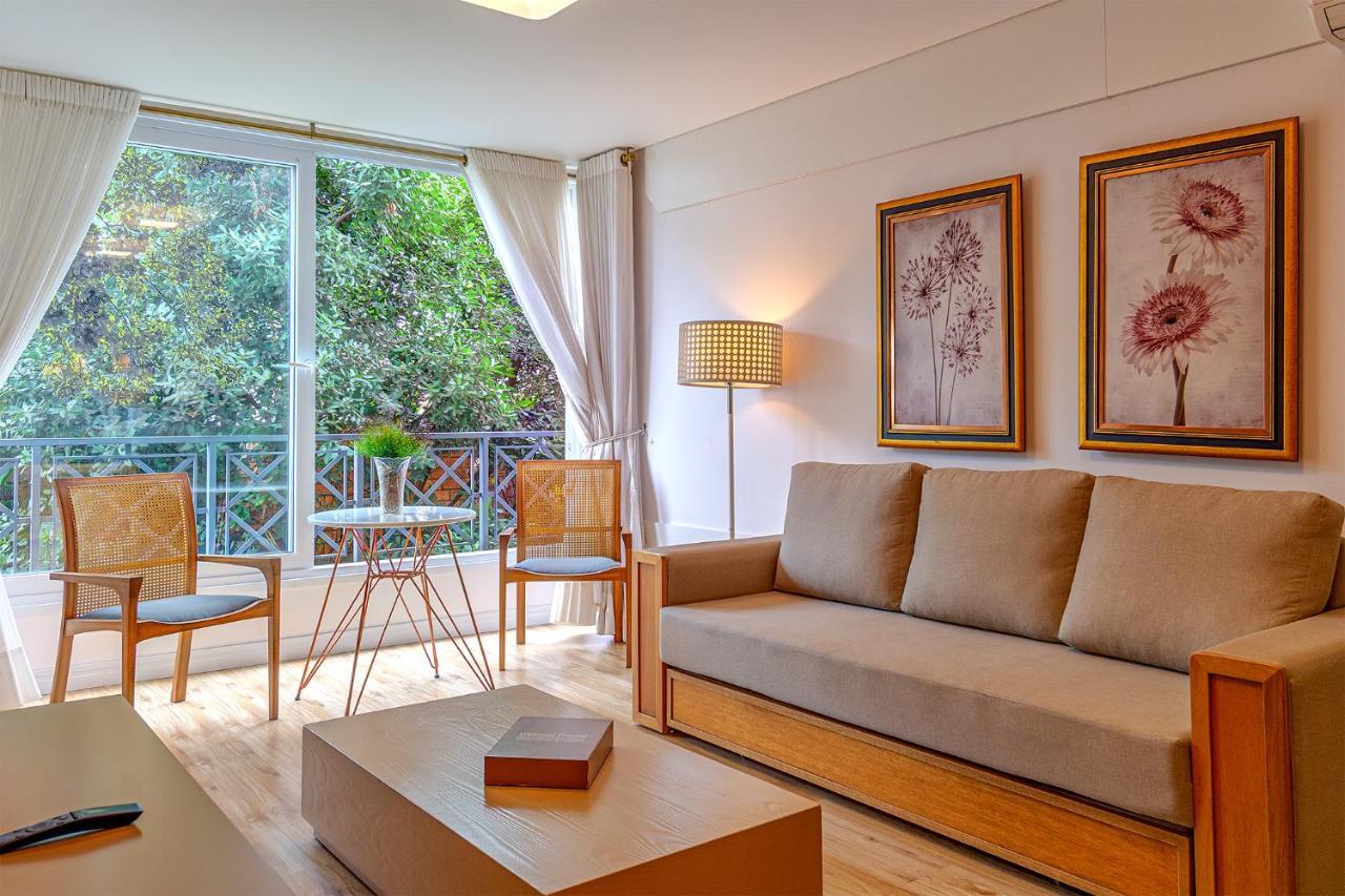 Rosa Apartamento Luxo No Centro Gramado Apartment Ngoại thất bức ảnh